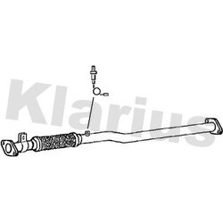 Exhaust Pipe KLARIUS HY202V OE Ref 286102D300