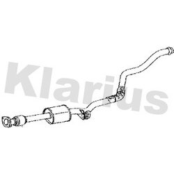 Centre Muffler KLARIUS HY220T OE Ref 287001J300