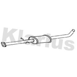 Centre Muffler KLARIUS HY228G OE Ref 286502L010