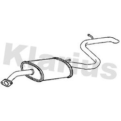 Rear Muffler KLARIUS HY231C OE Ref 287002L510