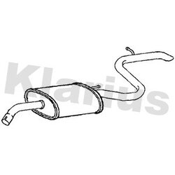 Rear Muffler KLARIUS HY235W OE Ref 287002R000