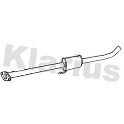 Centre Muffler KLARIUS HY241L OE Ref 287302R570