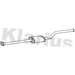 Centre Muffler KLARIUS HY255Q OE Ref 287001J350