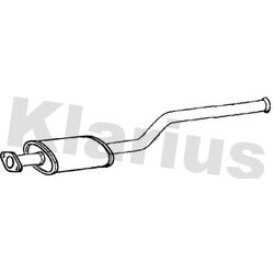 Centre Muffler KLARIUS HY260J OE Ref 287004P350