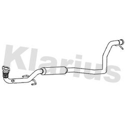 Centre Muffler KLARIUS HY264D OE Ref 286100X360