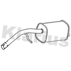 Rear Muffler KLARIUS HY285X OE Ref 28710B9100