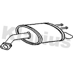 Rear Muffler KLARIUS HY97J OE Ref 2873017000