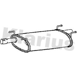 Centre Muffler KLARIUS IV13T OE Ref 500329489