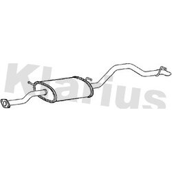 Rear Muffler KLARIUS IZ48D OE Ref 8980857530