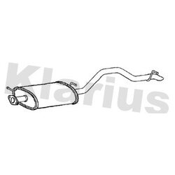 Rear Muffler KLARIUS IZ50B OE Ref 981405904