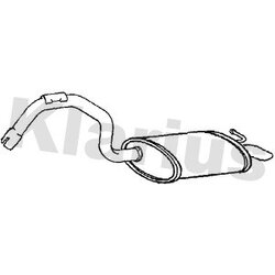 Rear Muffler KLARIUS JR317A OE Ref C2S34410