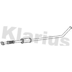 Centre Muffler KLARIUS KA111C OE Ref 286101Y301