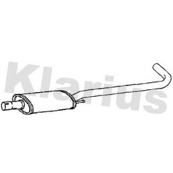 Centre Muffler KLARIUS KA194E OE Ref 28650A2270
