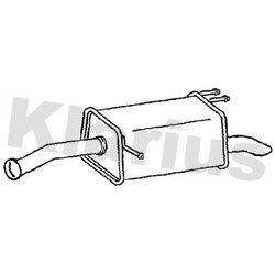 Rear Muffler KLARIUS KA38D OE Ref 2873007100