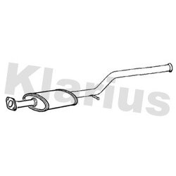 Centre Muffler KLARIUS KA71E OE Ref 287001P300