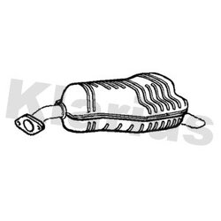 Rear Muffler KLARIUS KA77W OE Ref 287301G450