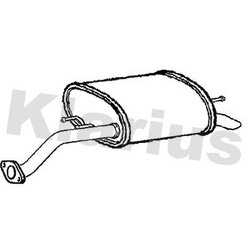 Rear Muffler KLARIUS KA91B OE Ref 287002F600