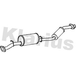 Centre Muffler KLARIUS LR142M OE Ref ESR3583