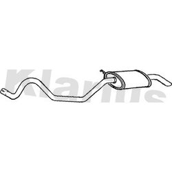 Rear Muffler KLARIUS LR169A OE Ref NTC7426