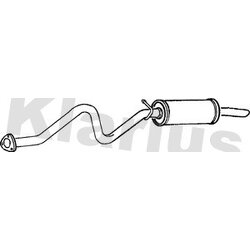 Rear Muffler KLARIUS LR176M OE Ref WDE100660