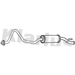 Rear Muffler KLARIUS LR182E OE Ref WCG102940