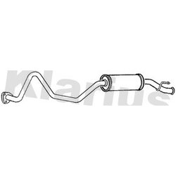Rear Muffler KLARIUS LR183D OE Ref WCG103020