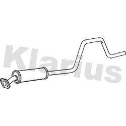 Centre Muffler KLARIUS LR189V OE Ref WCE000470