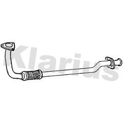 Exhaust Pipe KLARIUS LR196J OE Ref ESR2740