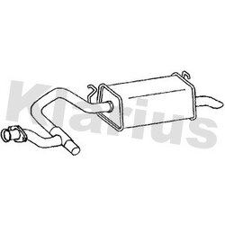 Rear Muffler KLARIUS LR199E OE Ref WDV100270