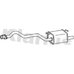 Rear Muffler KLARIUS LR203A OE Ref ESR3197