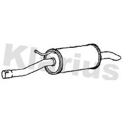 Rear Muffler KLARIUS LR245L OE Ref WCI500090