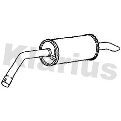 Rear Muffler KLARIUS LR246K OE Ref WCI500080