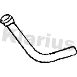 Exhaust Pipe KLARIUS LR39P OE Ref GEX1560