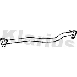Exhaust Pipe KLARIUS LR62G OE Ref NRC6436