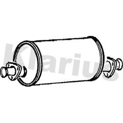 Centre Muffler KLARIUS LR93K OE Ref NTC1665