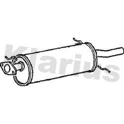 Rear Muffler KLARIUS MA277P