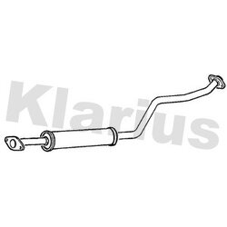 Centre Muffler KLARIUS MA289X OE Ref 8671015297