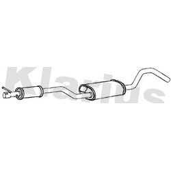 Centre Muffler KLARIUS MA353D