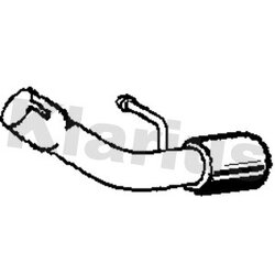 Exhaust Pipe KLARIUS MA355B