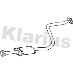 Centre Muffler KLARIUS MA362P