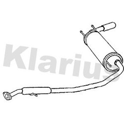 Rear Muffler KLARIUS MA374X