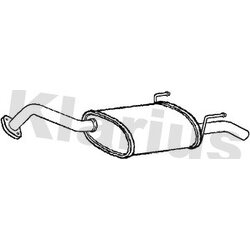 Rear Muffler KLARIUS MA377T