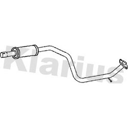 Centre Muffler KLARIUS MA405C