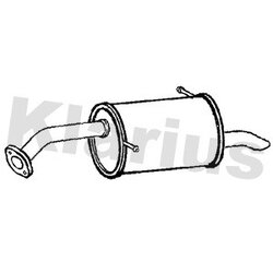 Rear Muffler KLARIUS MA429Q
