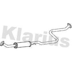 Centre Muffler KLARIUS MA434J