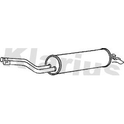 Rear Muffler KLARIUS MZ120T