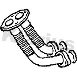 Exhaust Pipe KLARIUS MZ160J