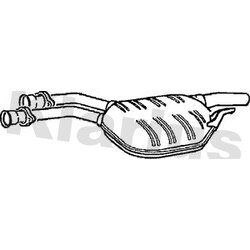 Centre Muffler KLARIUS MZ218A OE Ref 8671015118