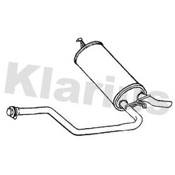 Rear Muffler KLARIUS MZ225M OE Ref 8671010676