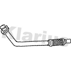 Exhaust Pipe KLARIUS MZ326P